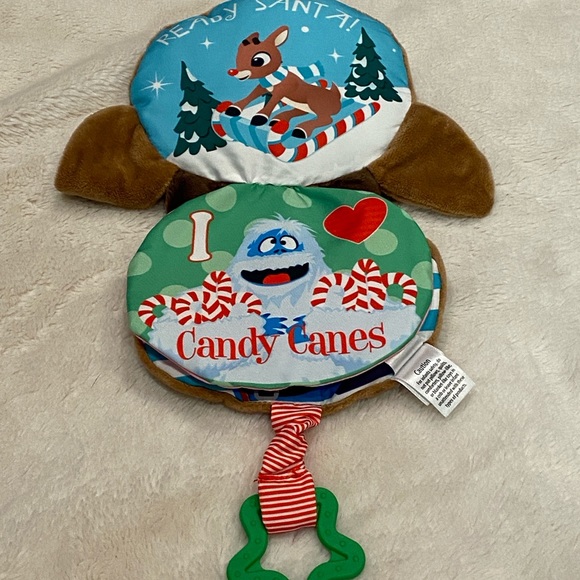 Bundle of Rudolph the Red-Nosed Reindeer Baby Items Coat, Snuggle Blanket, Book - Picture 8 of 13